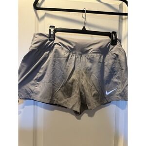 Women's  Nike Running Shorts Flex Size Large, Gray